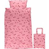 Småfolk Pink Tekstiler Småfolk Baby Sengetøj Apple 70x100cm