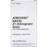 Ipratropiumbromid Håndkøbsmedicin Atrovent 21mg 2 stk Næsespray