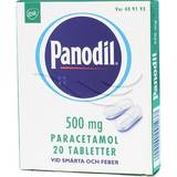 Panodil Panodil 500mg 20 stk Tablet