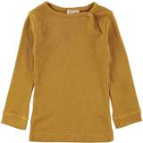 Petit Piao Rib L/S T-shirt - Mustard