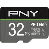 PNY 32 GB Hukommelseskort PNY Pro Elite microSDHC Class 10 UHS-I U3 V30 A1 100/90MB/s 32GB +Adapter