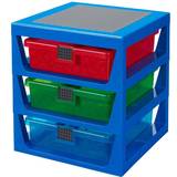 Rød Opbevaringsbokse Børneværelse Room Copenhagen Lego 3-Drawer Storage Rack