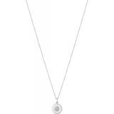 Georg Jensen Daisy Small Necklace - Silver/Diamonds
