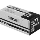 Batterier - Knapcellebatterier - Sølv Batterier & Opladere Maxell SR626SW 377 Compatible 10-pack