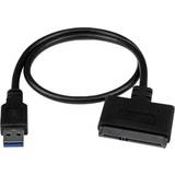 3.1 (gen.2) - Sort - USB-kabel Kabler StarTech USB A-SATA 3.1 (Gen 2)