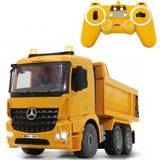 Jamara NiMH Fjernstyret arbejdskøretøj Jamara Dump Truck Mercedes-Benz Arocs RTR 404940