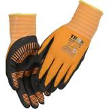 Orange Arbejdshandsker THOR Flex Grip Finger Nitrile Glove 12-pack