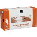 8 Arbejdshandsker Abena Latex Powdered Disposable Gloves 100-pack