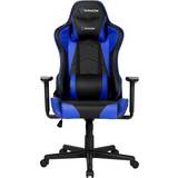 Blå - Justerbar siddehøjde Gamer stole Paracon Brawler Gaming Chair - Black/Blue