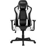 Hvid - Justerbar siddehøjde Gamer stole Paracon Brawler Gaming Chair - Black/White