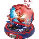 Superhelt Børneværelse Lexibook Spider Man Projektorur m. Lyd