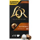 Drikkevarer L'OR Espresso Lungo Estremo 52g 10stk