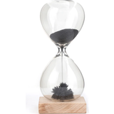 Glas Brugskunst Kikkerland Magnetic Hourglass Dekorationsfigur 16.5cm