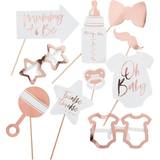 Ginger Ray Photoprops Baby Shower Rose Gold 10-pack