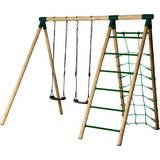 Gynger Legeplads Hörby Bruk Tree Active High Swing with Climbing Net