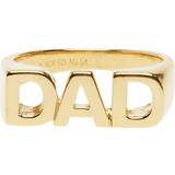 Blank Ringe Maria Black Dad Ring - Gold