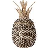 Jern - Sort Opbevaring Bloomingville Pineapple Basket with Lid