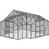Orangerier Elmholm Exclusive Orangeri 17.65m²s Aluminium Hærdet glas