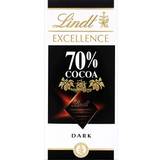 Lindt Chokolade Lindt Excellence Dark 70% Bar 100g