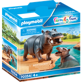 Flodheste Legesæt Playmobil Family Fun Hippo with Calf 70354