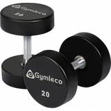 20 kg - Jern Håndvægte Gymleco 836 Polyuretan Dumbbell 20kg