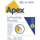 Lamineringslommer Fellowes Apex A4 Medium Laminating Pouches 100-pack