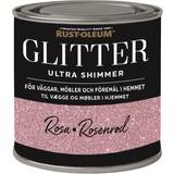Rust-Oleum Glitter Vægmaling Rosa 0.25L