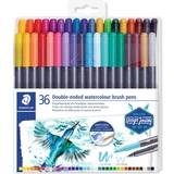 Staedtler Pensler Staedtler 3001 Double Ended Watercolour Brush Pen 36-pack