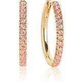 Sif Jakobs Rosa Smykker Sif Jakobs Ellera Grande Earrings - Gold/Pink