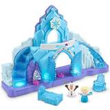 Fisher Price Plastlegetøj Dukker & Dukkehus Fisher Price Little People Disney Frozen Elsa's Ice Palace