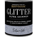 Rust-Oleum Vægmaling Rust-Oleum Glitter Vægmaling Sølv 0.75L