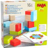 Haba Trælegetøj Byggelegetøj Haba 3D Arranging Game Four by Four 305455