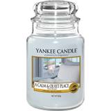 Yankee Candle Blå Brugskunst Yankee Candle A Calm & Quiet Place Large Duftlys 623g