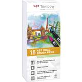 Tombow Hobbyartikler Tombow ABT Dual Brush Pens Pastels 18-pack