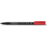 Tekstilpenne Staedtler Lumocolor Permanent Pen Red 1mm