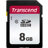 8 GB - SDHC Hukommelseskort Transcend 300S SDHC Class 10 UHS-I U1 95MB/s 8GB