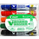 Marker penne Pilot V Board Master Whiteboard Markers Fine Bullet Tip 5-pack
