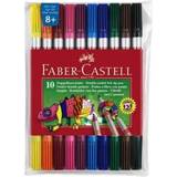Tuscher Faber-Castell Double Ended Felt Tip Pen 10-pack
