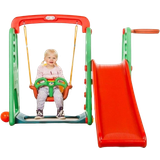 Elite Toys Rutchebaner Legeplads Elite Toys Jumbo Slide With Swing