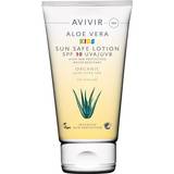 Vitaminer Solcremer Avivir Aloe Vera Kids Sun Safe Lotion SPF30 150ml