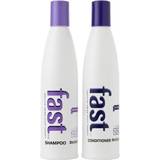Fedtet hår - Proteiner Gaveæsker & Sæt Nisim Fast Shampoo & Conditioner Duo 300ml 2-pack