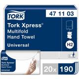 Toilet- & Husholdningspapir Tork Xpress Multifold 3800-pack