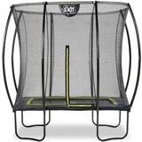 Exit Toys Grøn - Kan graves ned Trampoliner Exit Toys Silhouette Trampoline 153x214cm + Safety Net