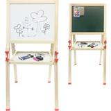 Trælegetøj - Whiteboards Legetavler & Skærme Magnetic Whiteboard & Chalkboard