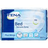 TENA Med vinger Intimhygiejne & Menstruationsbeskyttelse TENA Bed Secure Zone Plus Wings 20-pack