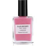 Let dækning Neglelakker Nailberry L'Oxygene - Pink Guava 15ml