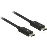 DeLock Skærmet - USB-kabel Kabler DeLock Thunderbolt 3 USB C-USB C 3.1 Gen 2 0.5m
