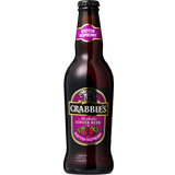 Glasflaske Øl Crabbies Raspberry Ginger Beer 4% 12x33 cl