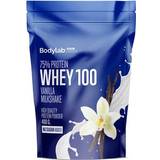 Whey 100 bodylab Vitaminer & Kosttilskud Bodylab Whey 100 Vanilla Milkshake 400g