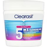 Pads Rensecremer & Rensegels Clearasil Ultra 5in1 Cleansing Pads 65-pack